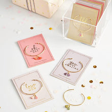 Load image into Gallery viewer, You Are Amazing Simple Tassel Cuff Bracelet