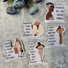 Load image into Gallery viewer, You Deserve All the Good Things | Vinyl Die Cut Sticker