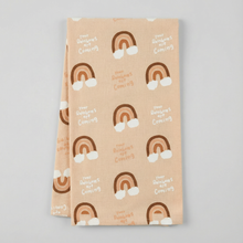 Load image into Gallery viewer, Your Rainbows Are Coming Dish Cloth Towel | Sympathy, Housewarming, or Graduation Gift