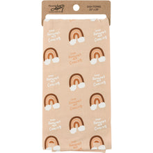 Load image into Gallery viewer, Your Rainbows Are Coming Dish Cloth Towel | Sympathy, Housewarming, or Graduation Gift