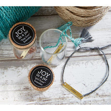 Load image into Gallery viewer, You&#39;re My Fave Adjustable Bracelet | In a Giftable Glass Jar with Cork Lid