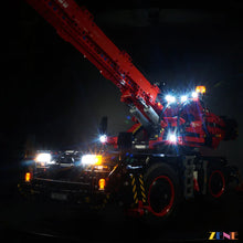 Load image into Gallery viewer, Light Kit for LEGO Rough Terrain Crane #42082