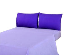 Load image into Gallery viewer, Tache Cotton Lavender Purple Bed Sheet Set (BS4PC-PP)