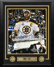Load image into Gallery viewer, Zdeno Chara 2011 Stanley Cup Boston Bruins Autographed 11" x 14" Framed Hockey Photo