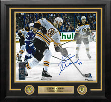 Load image into Gallery viewer, Zdeno Chara in Action Boston Bruins Autographed 16" x 20" Framed Hockey Photo