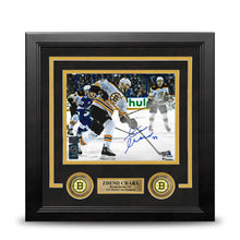 Load image into Gallery viewer, Zdeno Chara in Action Boston Bruins Autographed 8" x 10" Framed Hockey Photo