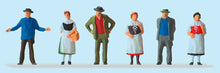 Load image into Gallery viewer, Preiser 14048 HO Scale Pedestrians -- At The Village Market