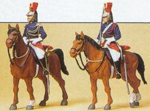 Load image into Gallery viewer, Preiser 10435 HO Scale Police Mounted On Horseback -- Republican Guards