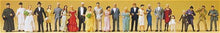 Load image into Gallery viewer, Preiser 14415 HO Scale Wedding Participants -- Wedding Guests pkg(24)