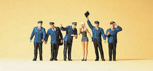 Load image into Gallery viewer, Preiser 10416 HO Scale Railroad Personnel -- German Federal Railway