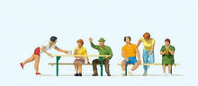 Load image into Gallery viewer, Preiser 10702 HO Scale In the Beer Garden -- Set #2 pkg(6)