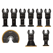 Load image into Gallery viewer, Milwaukee 49-10-9113 Milwaukee® OPEN-LOK™ 9PC MULTI-TOOL BLADE KIT