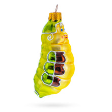 Load image into Gallery viewer, Happy Caterpillar Glass Christmas Ornament