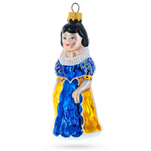 Load image into Gallery viewer, Snow White Princess Glass Christmas Ornament
