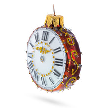 Load image into Gallery viewer, Vintage Pocket Watch with White Dial Glass Ornament 3.2 Inches
