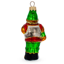 Load image into Gallery viewer, Medieval Armored Knight in Full Plate Glass Christmas Ornament