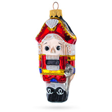Load image into Gallery viewer, Classic and Whimsical Nutcracker Glass Christmas Ornament