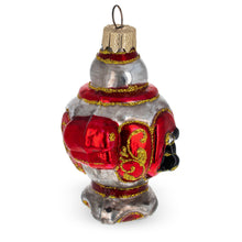 Load image into Gallery viewer, Samovar Teapot Glass Christmas Ornament