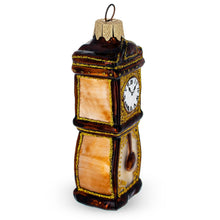Load image into Gallery viewer, Grandfather Clock Glass Christmas Ornament