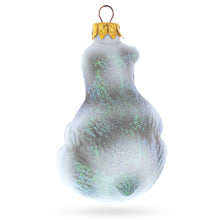 Load image into Gallery viewer, Mother Bear with Cub Glass Christmas Ornament