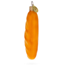 Load image into Gallery viewer, French Baguet Glass Christmas Ornament