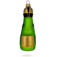 Load image into Gallery viewer, Bottle of Sparkling Wine Champagne Glass Christmas Ornament