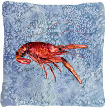 Load image into Gallery viewer, Crawfish Decorative   Canvas Fabric Pillow