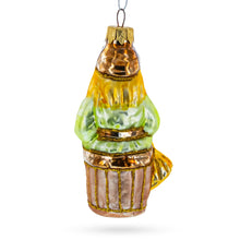 Load image into Gallery viewer, Baba Yaga Folk Tale Character Glass Christmas Ornament