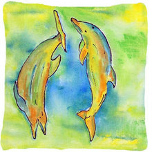 Load image into Gallery viewer, Dolphin Decorative   Canvas Fabric Pillow
