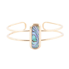 Load image into Gallery viewer, Abalone Slab Cuff Bracelet
