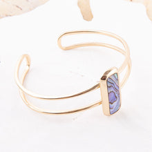 Load image into Gallery viewer, Abalone Slab Cuff Bracelet