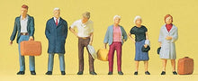 Load image into Gallery viewer, Preiser 10504 HO Scale Passengers -- Standing pkg(6)