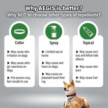 Load image into Gallery viewer, Aegis Bug-Off Clip for Dogs, Repelling Flea, Tick &amp; Mosquito - Heart