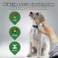 Load image into Gallery viewer, Aegis Bug-Off Clip for Dogs, Repelling Flea, Tick &amp; Mosquito - Smile