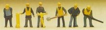 Load image into Gallery viewer, Preiser 79035 N Scale Railroad Personnel -- Track Maintenance