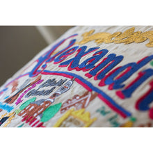 Load image into Gallery viewer, Alexandria Hand-Embroidered Pillow
