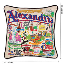 Load image into Gallery viewer, Alexandria Hand-Embroidered Pillow