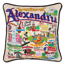 Load image into Gallery viewer, Alexandria Hand-Embroidered Pillow