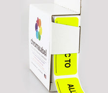 Load image into Gallery viewer, &quot;Allergic To&quot; Labels - 1&quot; x 2-1/4&quot; - 250/Box