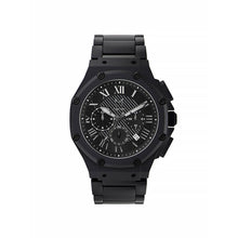Load image into Gallery viewer, AM1036SS - AMBASSADOR BLACK / BLACK STEEL BAND WATCH