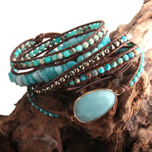 Load image into Gallery viewer, Amazonite Soothing Tension Bracelet