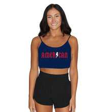 Load image into Gallery viewer, American University Spaghetti Tank