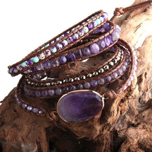 Load image into Gallery viewer, Immense Calm &amp; Nurturing Amethyst Bracelet