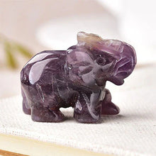 Load image into Gallery viewer, Spiritual &amp; Emotional Support Crystal Elephant