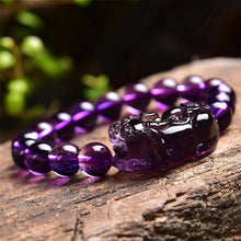 Load image into Gallery viewer, Amethyst Celestial Calm Bracelet