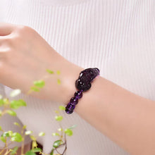 Load image into Gallery viewer, Amethyst Celestial Calm Bracelet