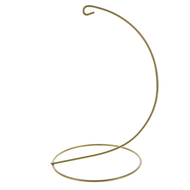 Open Frame Gold Metal Ornament Display Stand 9.2 Inches (Poland)