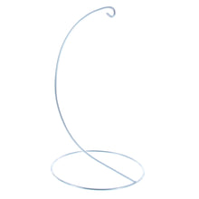 Load image into Gallery viewer, Open Frame Silver Metal Ornament Display Stand 9.2 Inches (Poland)