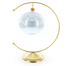 Load image into Gallery viewer, Crescent Moon Gold Metal Ornament Display Stand 8.8 Inches (Poland)