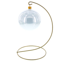 Load image into Gallery viewer, Open Frame Gold Metal Ornament Display Stand 9.2 Inches (Poland)